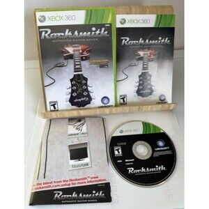 Rocksmith (Microsoft Xbox 360, 2011) Complete With Manual. CIB No Cable Tested